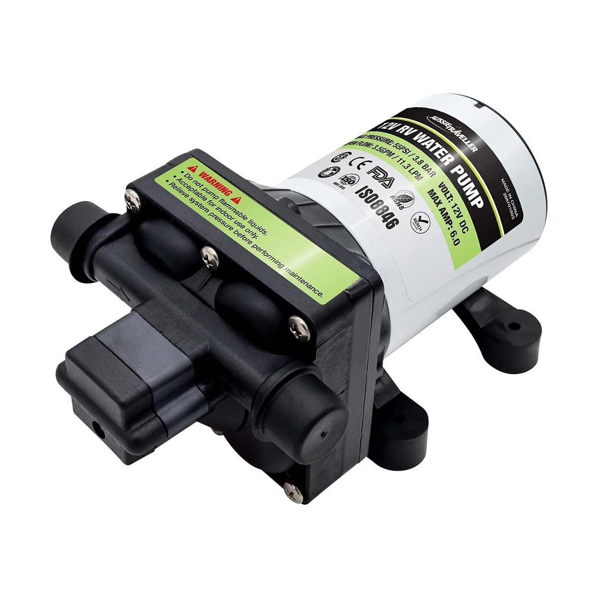 Aussie Traveller Water Pump 12V 11 3LMP BCF