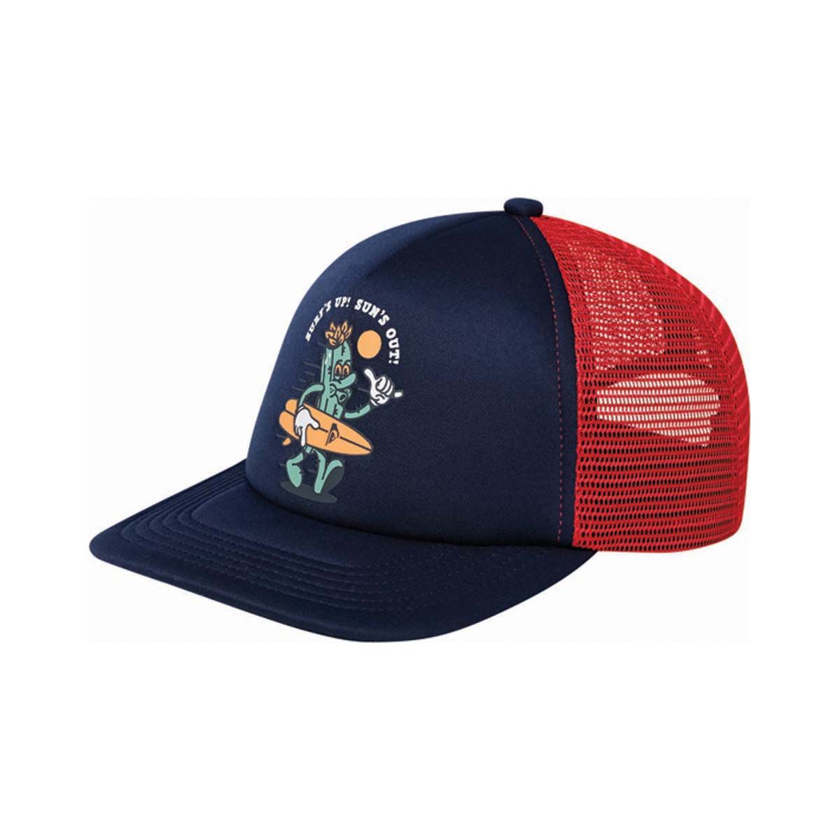 Quiksilver Kids' Slab Bruiser Cap Dark Navy OSFM, Dark Navy, bcf_hi-res