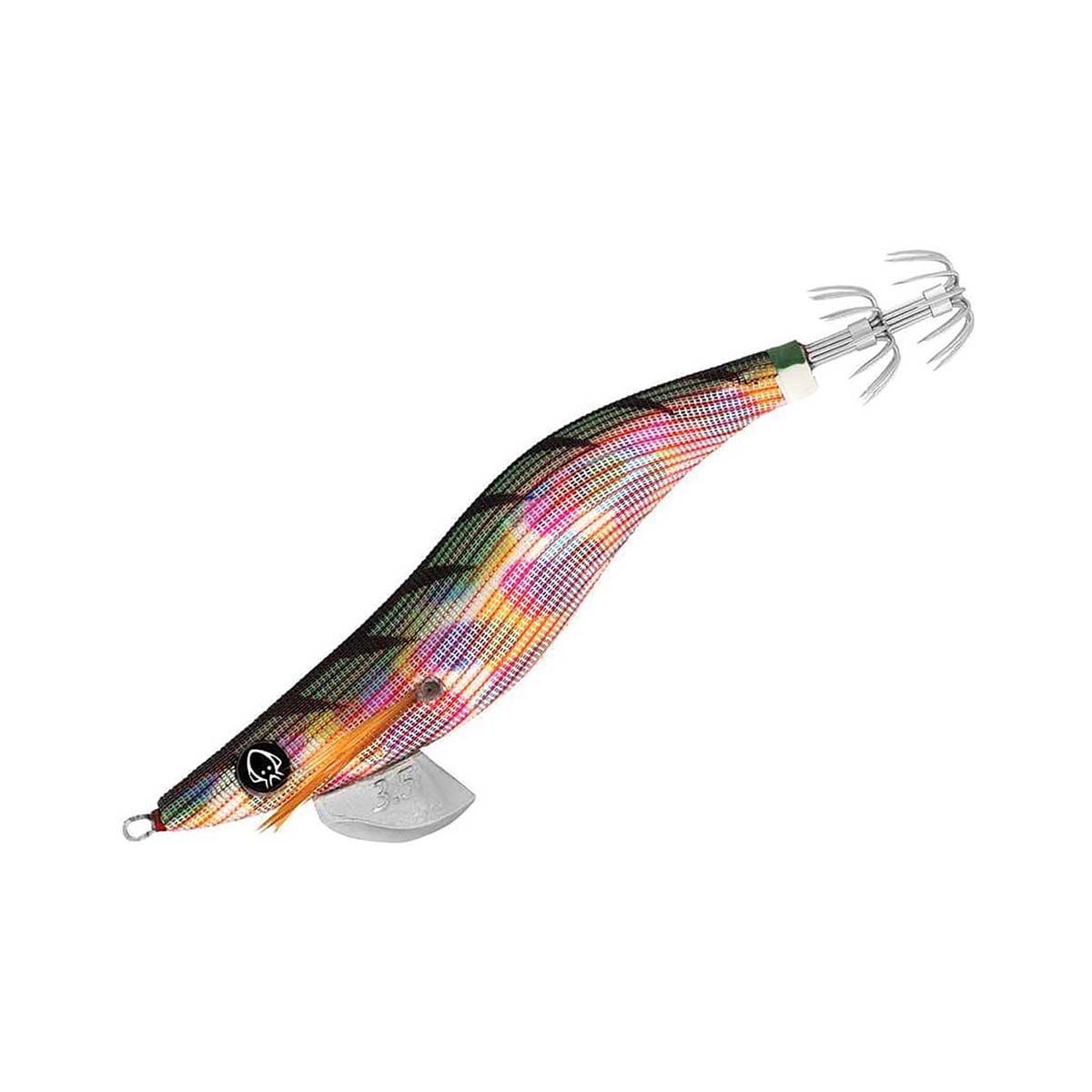 Rui Squid Jig Size 3 Redback Rainbow Belly, Redback Rainbow Belly, bcf_hi-res