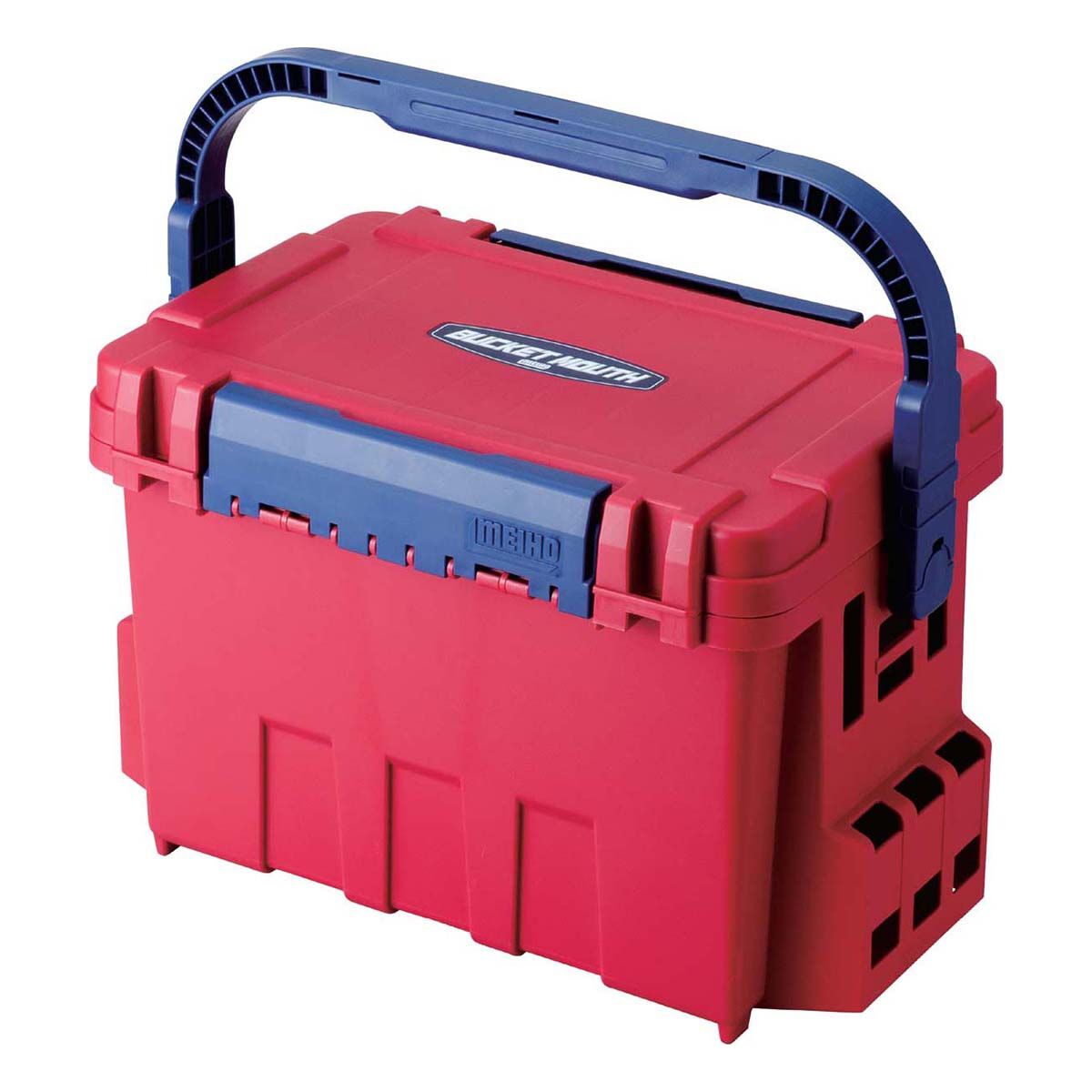 Meiho Bucket Mouth 9000 Tackle Box Red, , bcf_hi-res