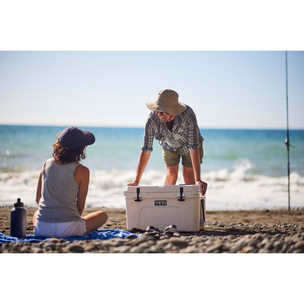 YETI&reg; Tundra&reg; 45 Hard Cooler White, White, bcf_hi-res