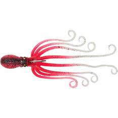 Savage 3D Octopus Lure 70g 15cm Pink Glow UV, Pink Glow UV, bcf_hi-res