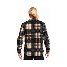 The Mad Hueys Men’s League Anchor Flannel Shacket, Tan, bcf_hi-res