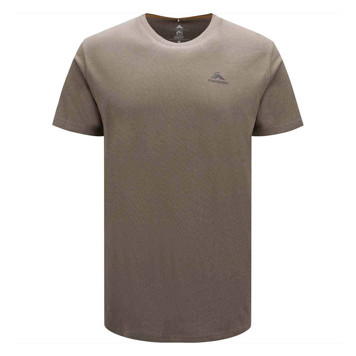 Macpac Men's Mountain in the Sky Short Sleeve T-Shirt Kelp XS, Kelp, bcf_hi-res