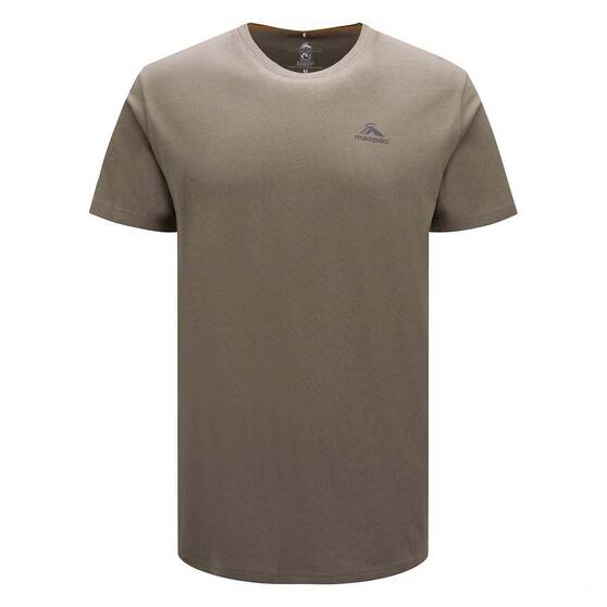 Macpac Men's Mountain in the Sky Short Sleeve T-Shirt, Kelp, bcf_hi-res