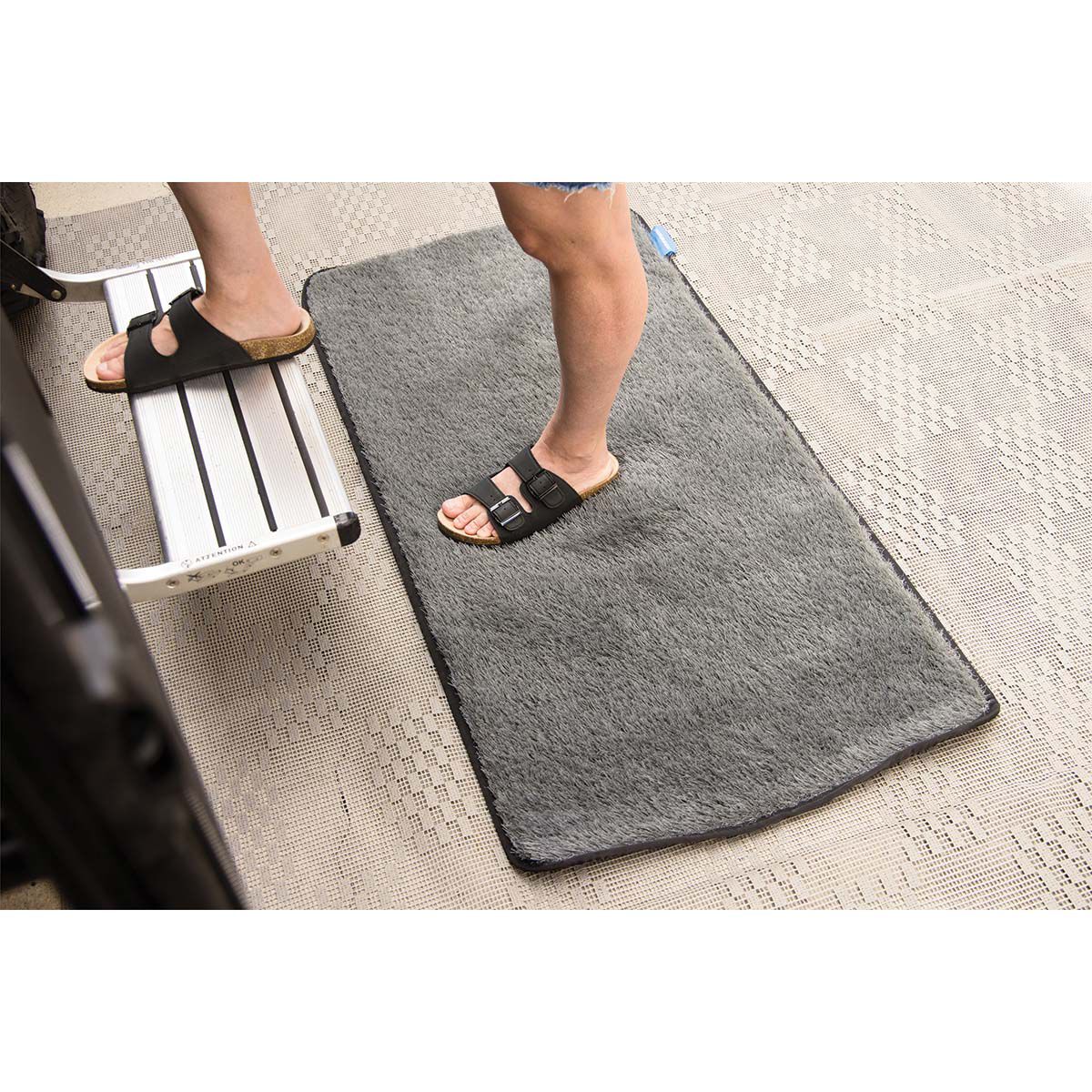Companion Dust Off Mat Grey 120x60cm, , bcf_hi-res