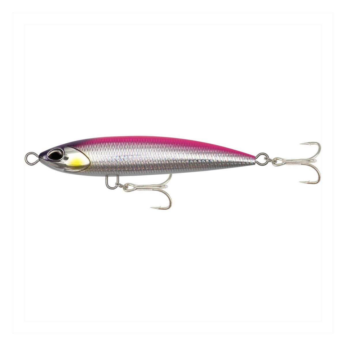 Fishcraft Stick Dog Stick Bait Lure 160mm Pink Purple Head, Pink Purple Head, bcf_hi-res