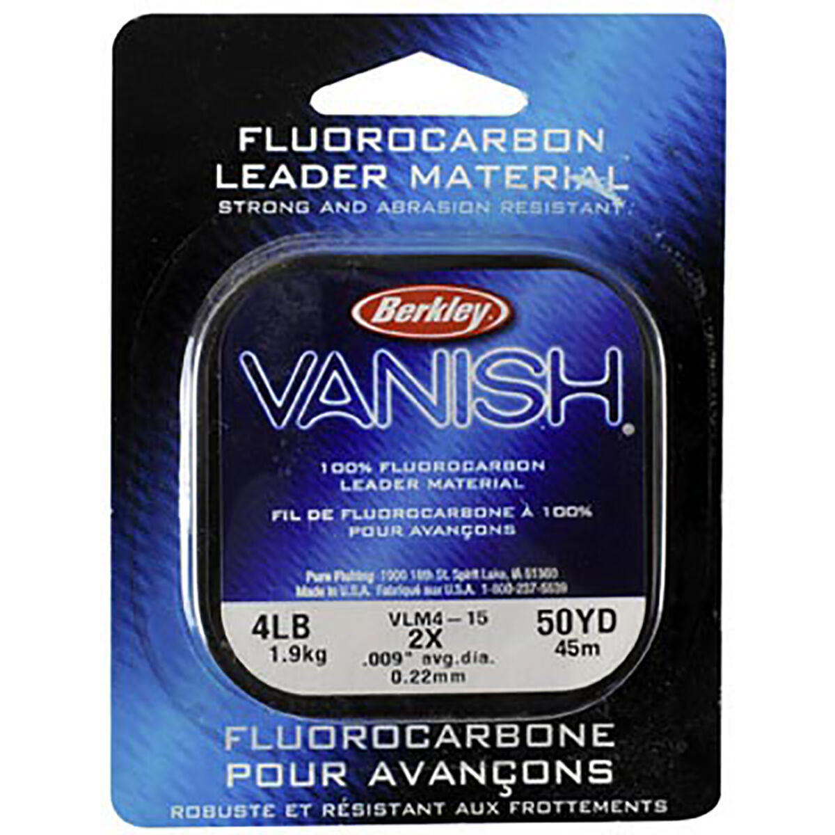 Fluorocarbon leader bcf clearance