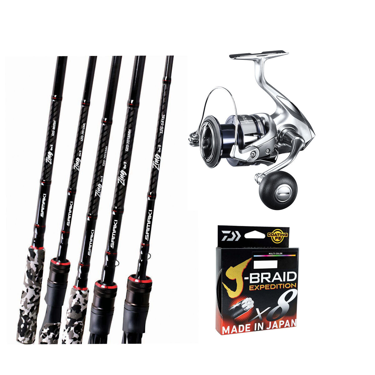 Shimano and Samaki Light Offshore Fishing Set BCF