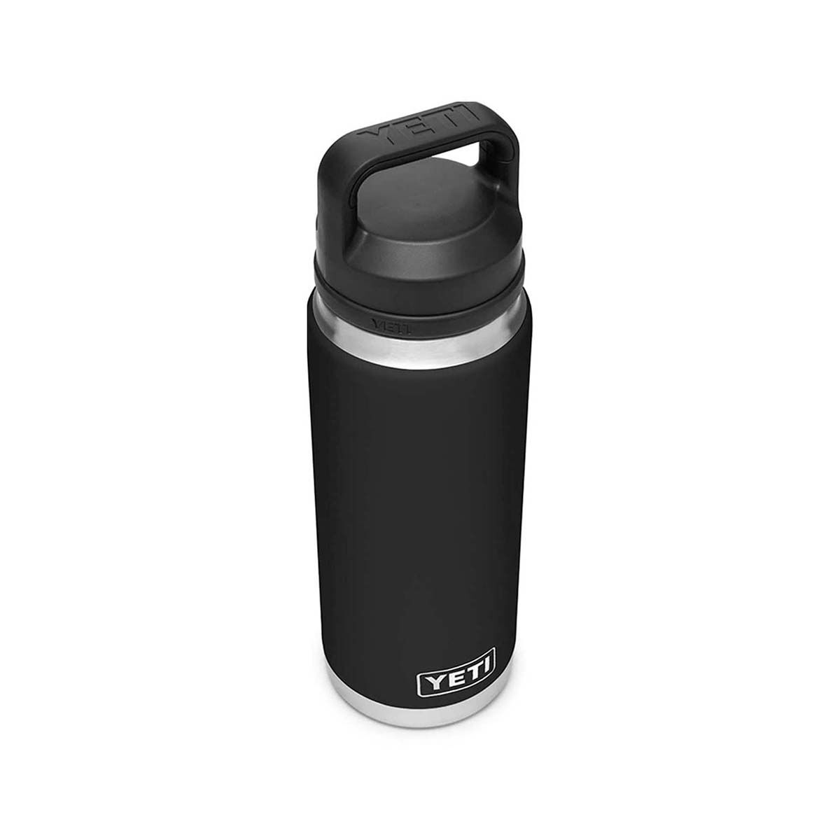 YETI&reg; Rambler&reg; Bottle 26 oz (760 ml) with Chug Cap Black, Black, bcf_hi-res