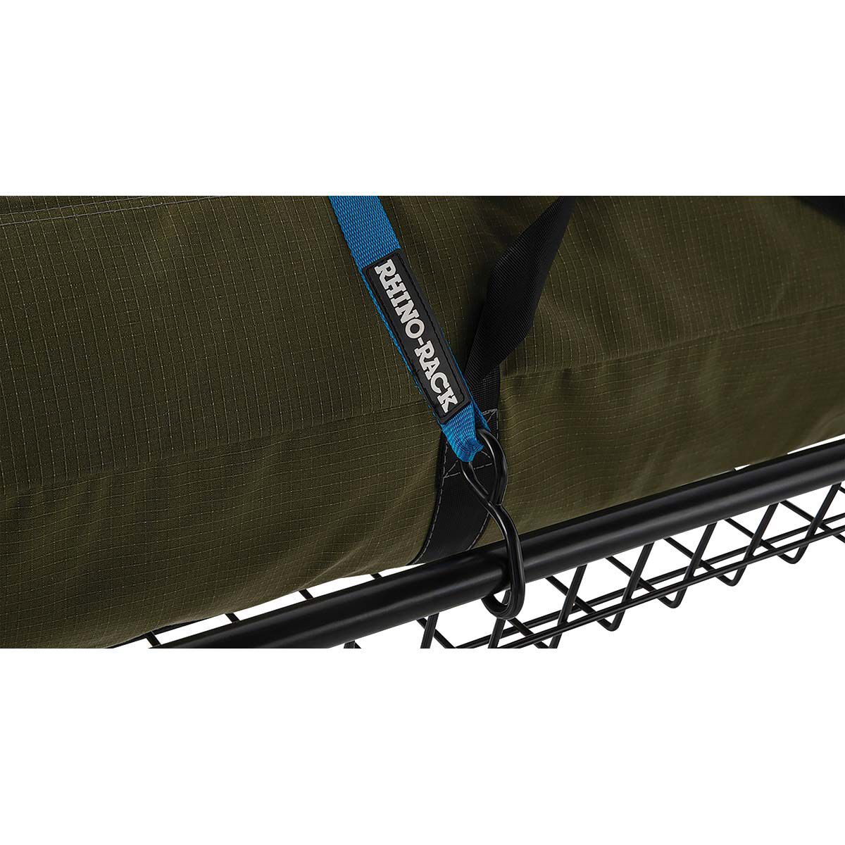 Rhino Rack Tie Down Straps with Hook 2 Pack BCF