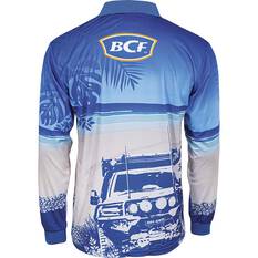 BCF Men’s Beach 4WD Fishing Shirt Blue S, Blue, bcf_hi-res