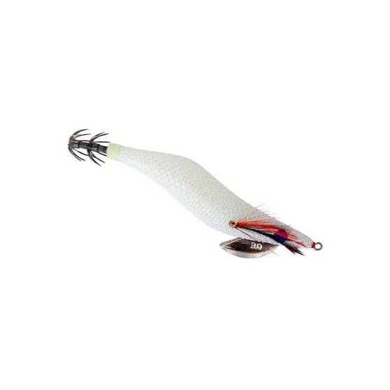 Black Magic Squid Snatcher Squid Jig 3.0 Ghost Glow, Ghost Glow, bcf_hi-res