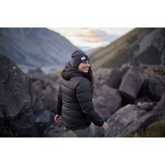 Macpac Women's Halo Hooded Down Puffer Jacket V2, Black, bcf_hi-res