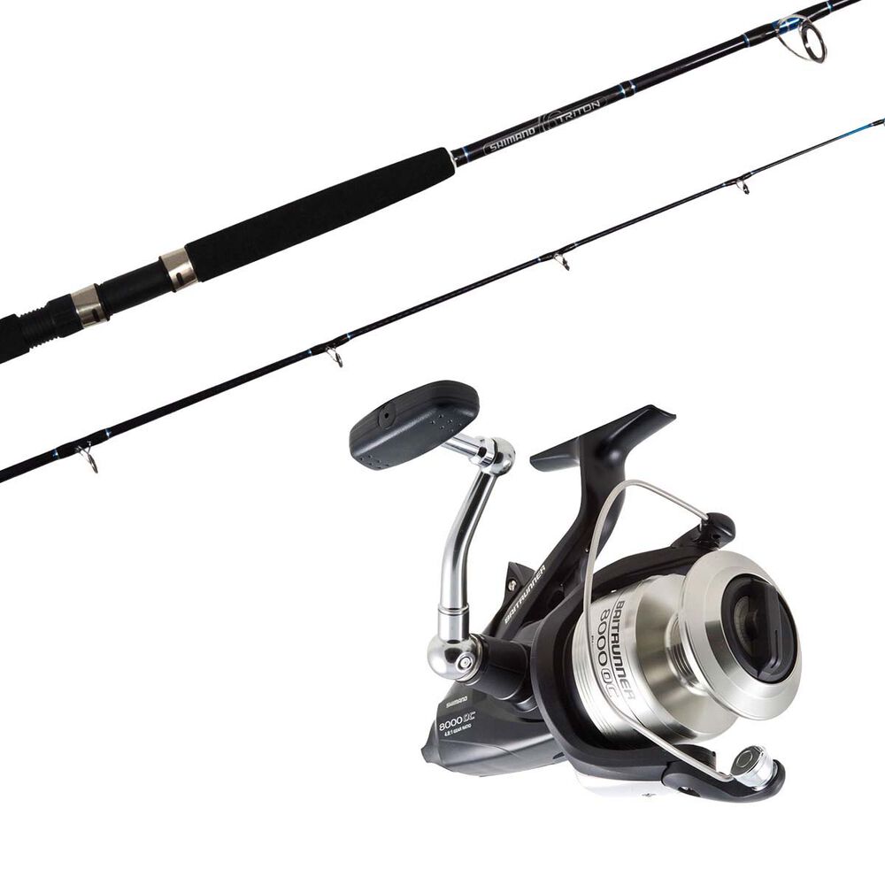 Shimano Baitrunner 8000OC Triton Spinning Combo