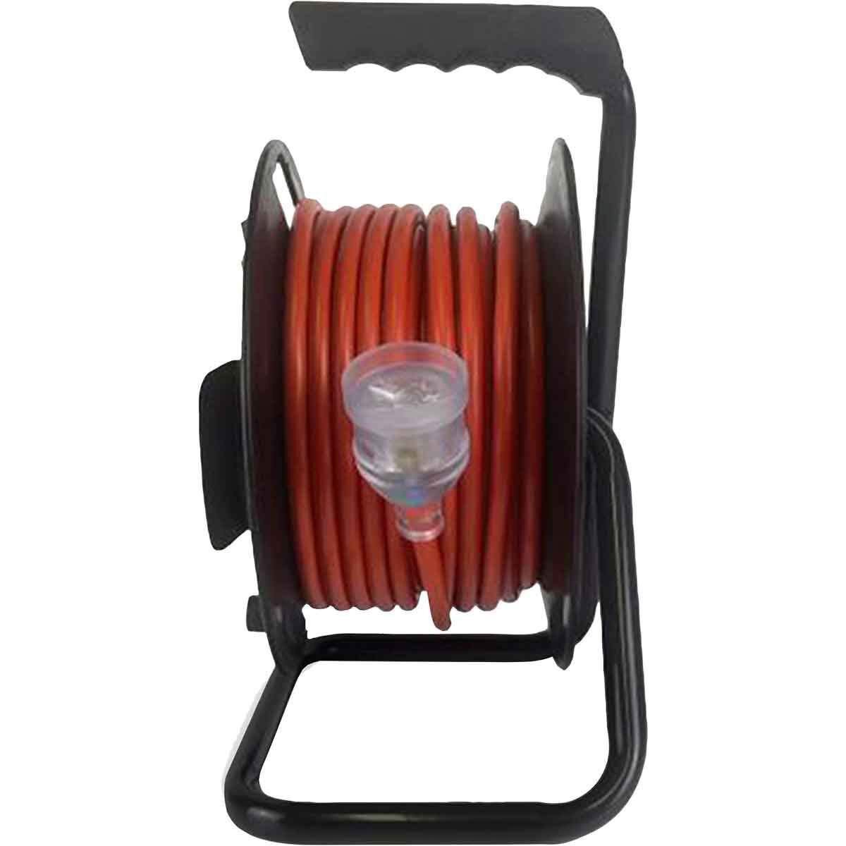 Aussie Traveller 15m Extension Lead on Reel 15Amp, , bcf_hi-res