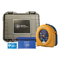 Heart180 Outdoor Automatic Defibrillator with Real Time Coaching Pack, , bcf_hi-res