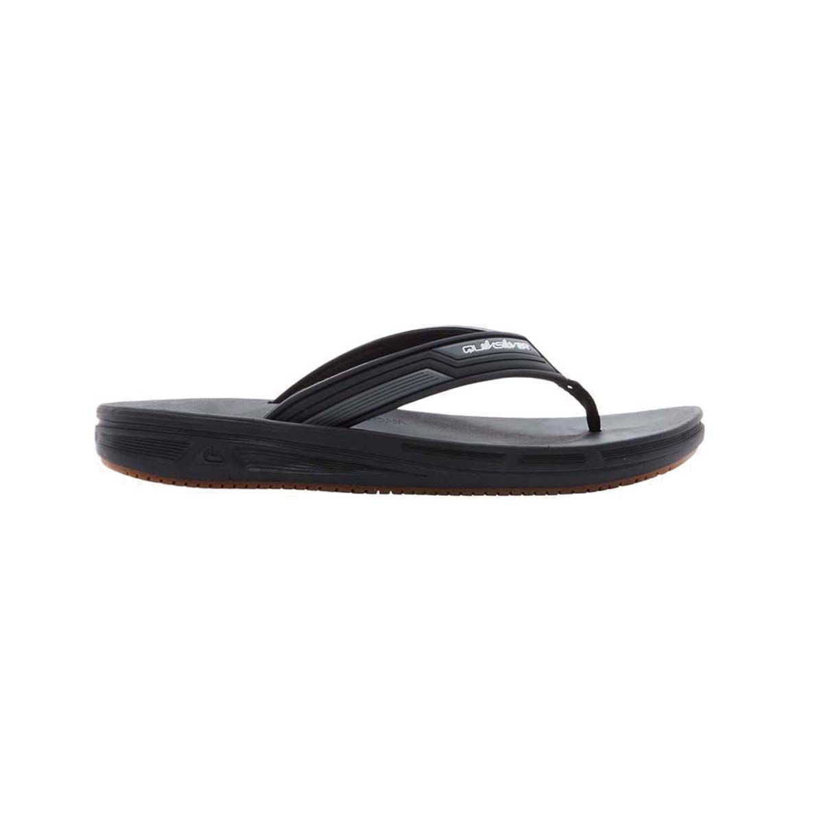 Quiksilver Men&rsquo;s Makua Thongs, Black, bcf_hi-res