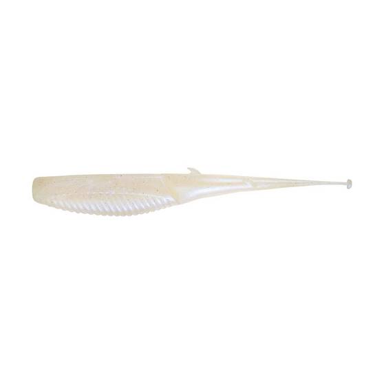 Nomad Live Ops Double Down Soft Plastic Lure 4in Pearl White, Pearl White, bcf_hi-res