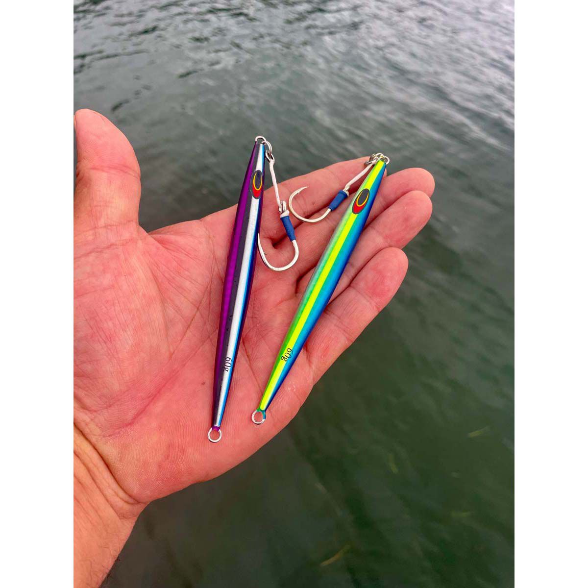 Nomad Streaker Jigging Lure 80g Full Glow Pink, Full Glow Pink, bcf_hi-res