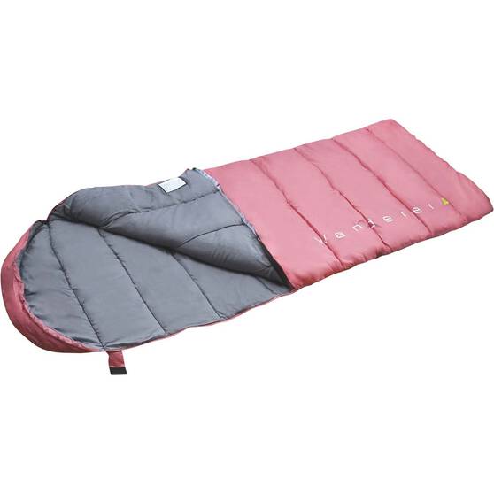Wanderer Singe 0° Rose Hooded Sleeping Bag, , bcf_hi-res