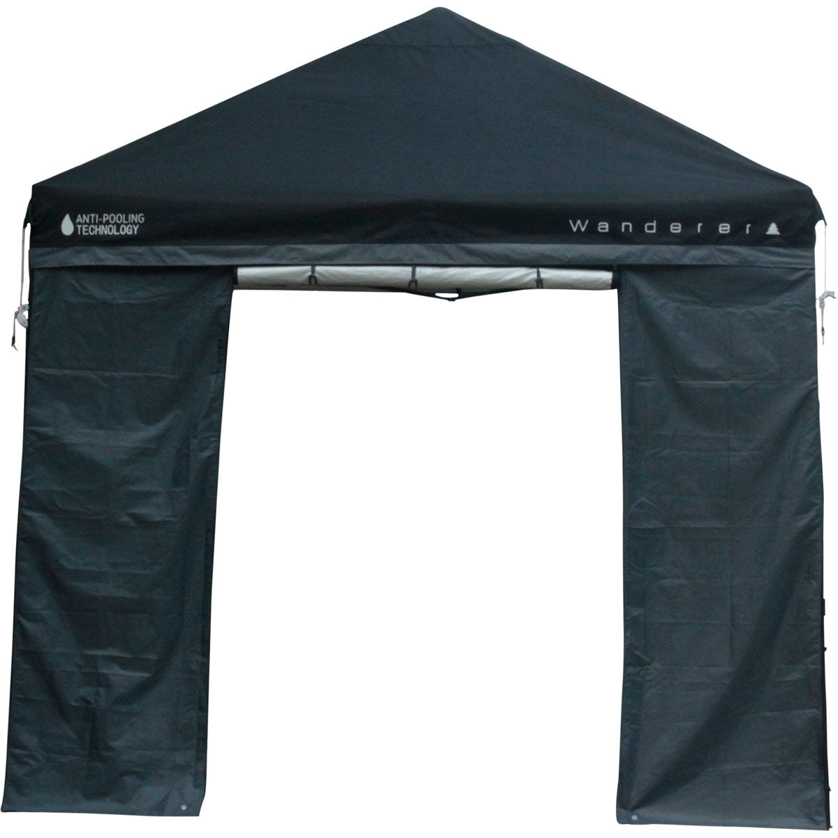 Wanderer Gazebo 3x3m DLX Wall with Door eBay