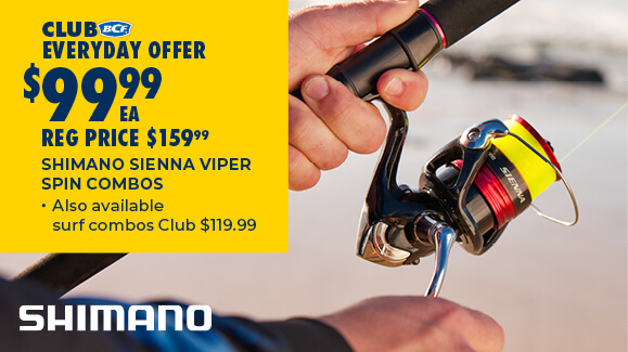 SHIMANO SIENNA VIPER SPIN COMBOS