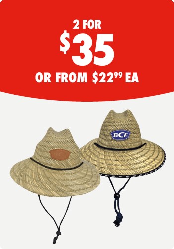 BCF Straw Hats