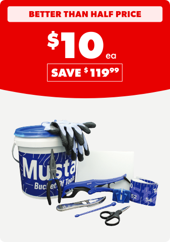 Mustad 10 Piece Tool Bucket