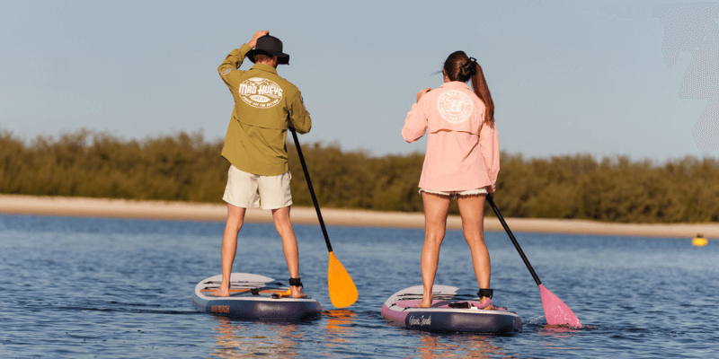 Checking a paddle board seam
