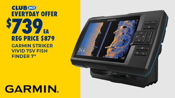 GARMIN STRIKER VIVID 7SV FISH FINDER 7”