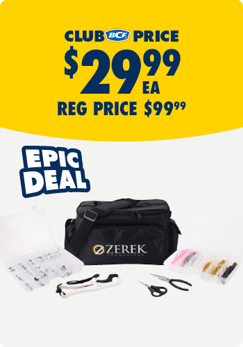 Zerek 200 Piece Tackle Kit Bag