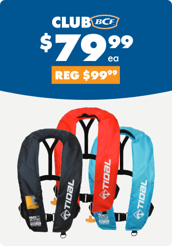 Tidal L150 Manual Inflatable PFDs