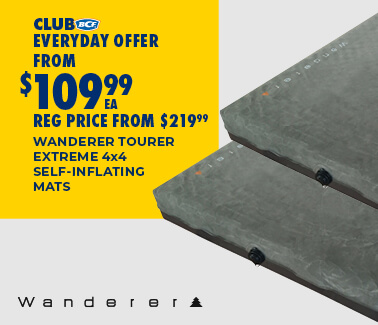 WANDERER TOURER EXTREME 4x4 SELF-INFLATING MATS