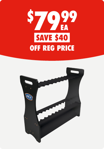BCF Wooden Rod Stand