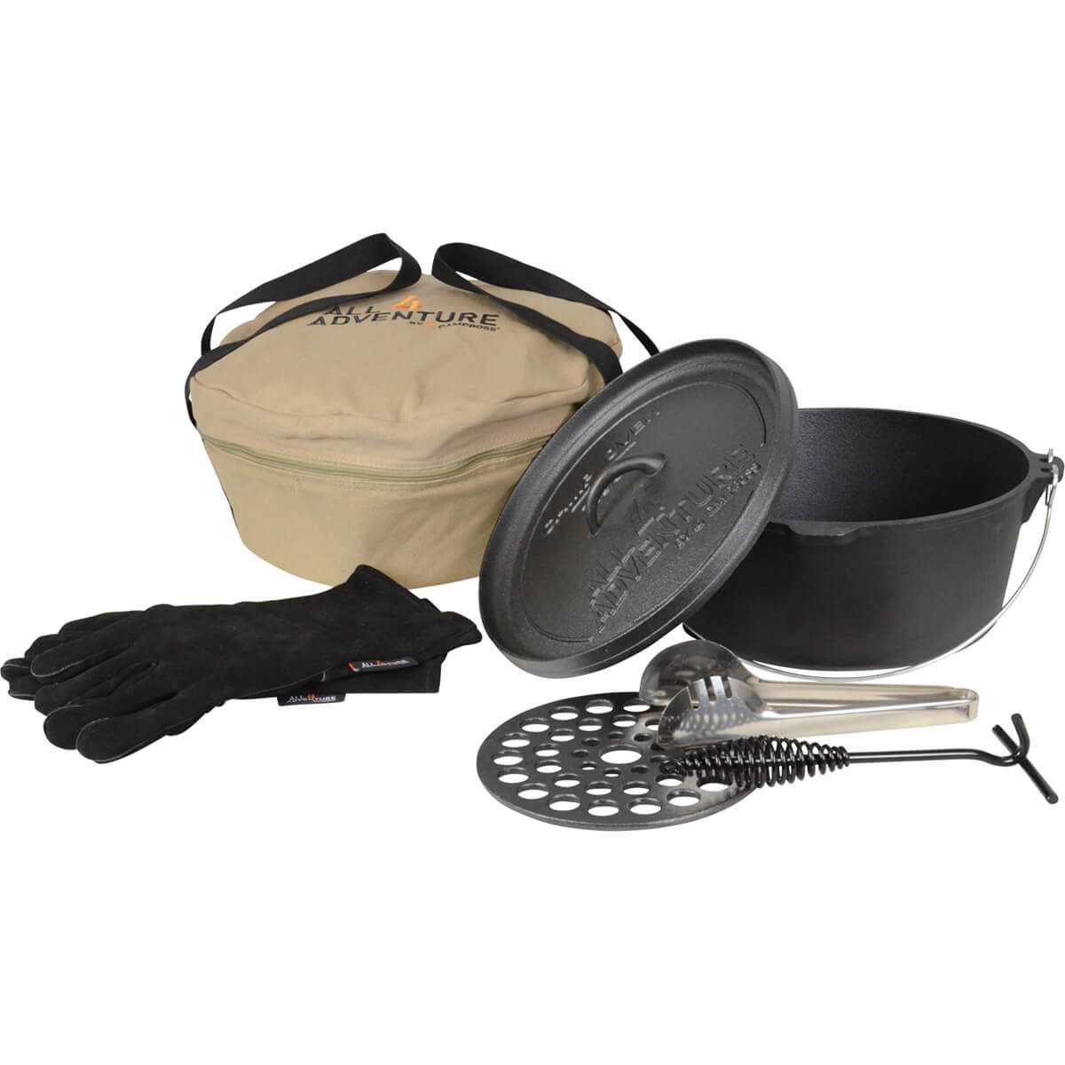 All 4 Adventure Cast Iron 6pc Set