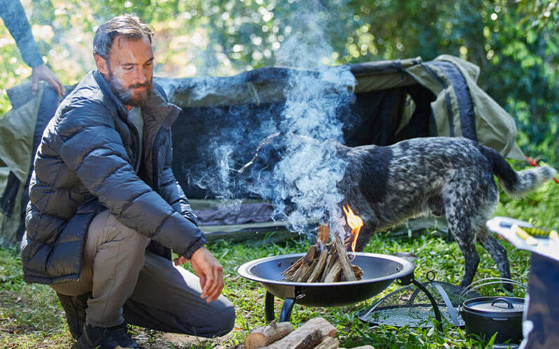 BCF’s Fire Pit with Grill