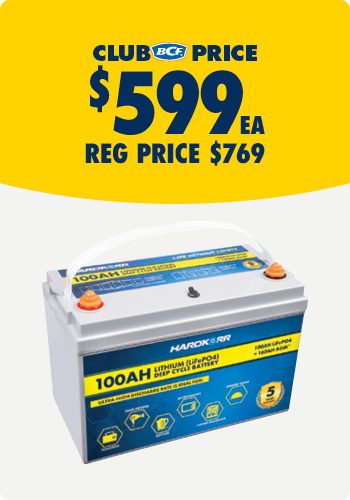 Hardkorr Lithium 100AH Battery