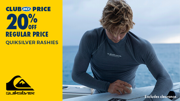 QUIKSILVER RASHIES