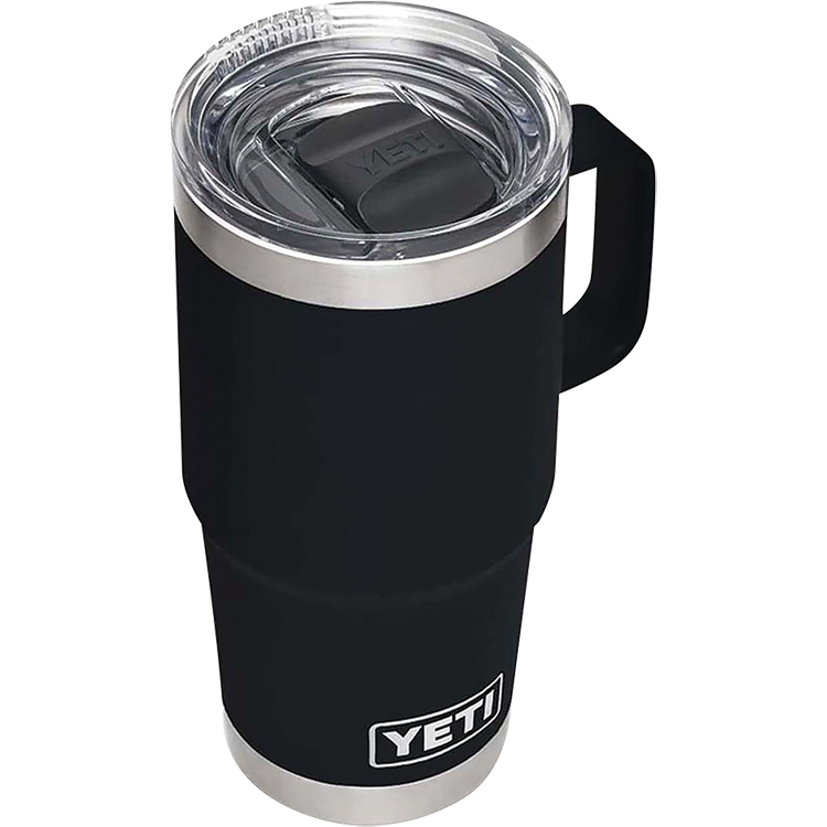 Black　oz　Travel　Mug　20　Rambler®　Lid　BCF　with　(591ml)　YETI®　Stronghold™