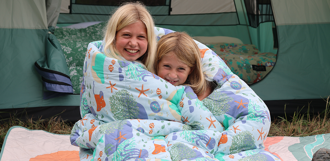 earth by Wanderer® Kids Sea Cotton 5.2°C Sleeping Bag