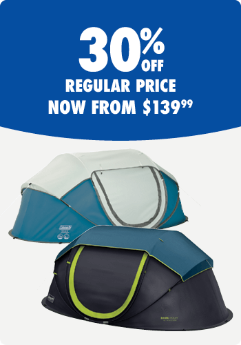 Coleman Pop Up Tents