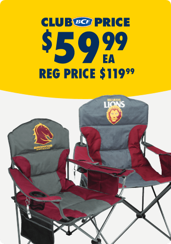 NRL & AFL Camp Chairs