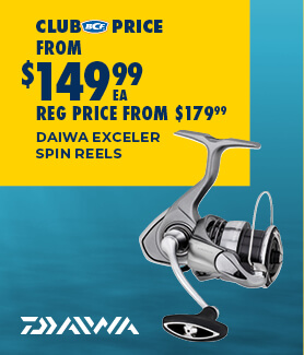 DAIWA EXCELER SPIN REELS