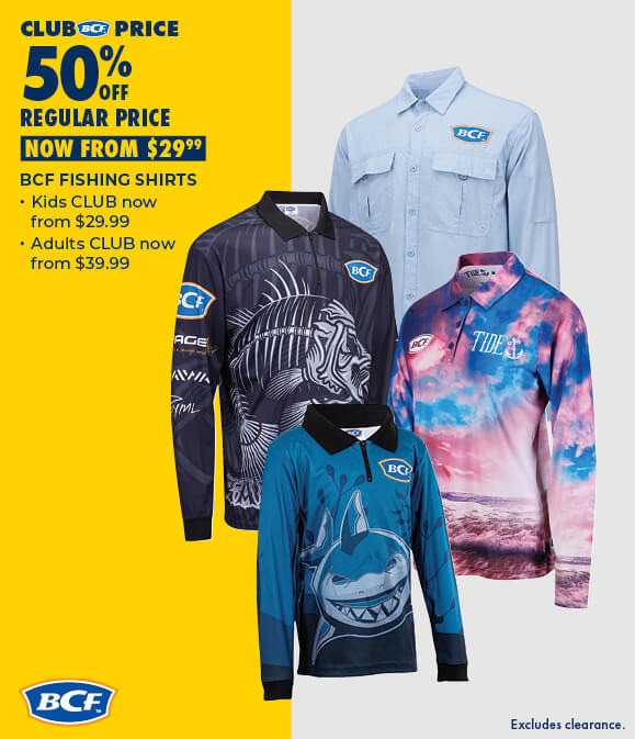 BCF FISHING SHIRTS