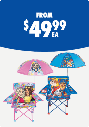Licensed Kids Chairs with Umbrella