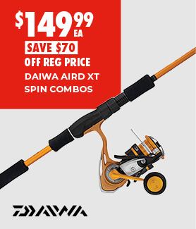 DAIWA AIRD XT SPIN COMBOS