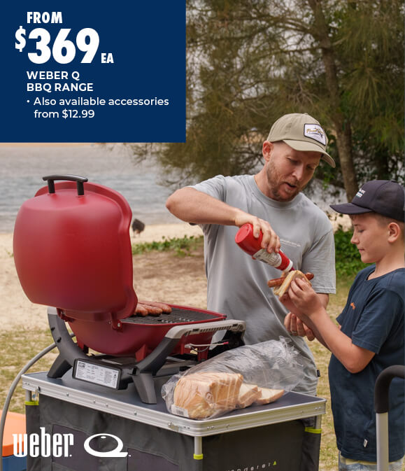 WEBER Q BBQ RANGE