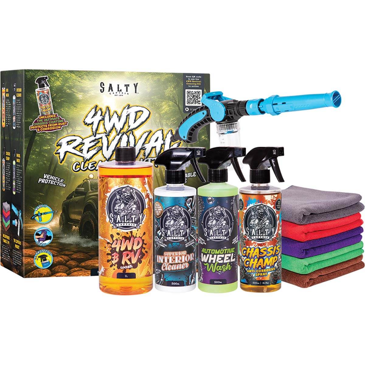Salty Captain 4WD Revival Cleaning Kit