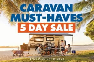 Caravan Must-Haves Sale on Now!